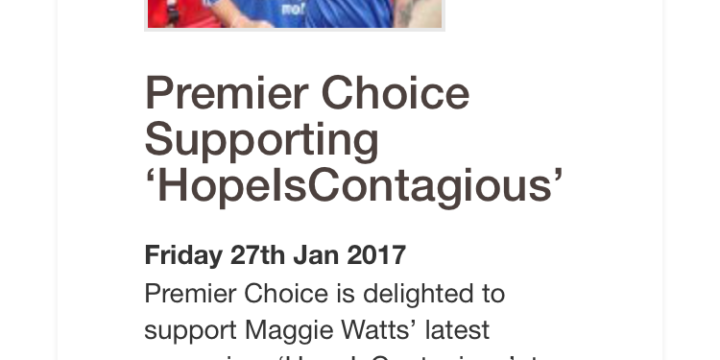 The Premier Choice Group add their support